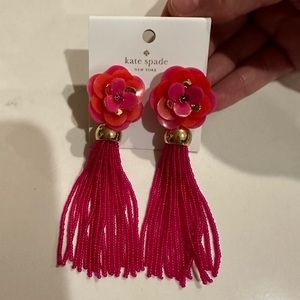 NWT Kate Spade Rosy Posies Earring